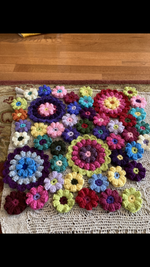 Flower blanket