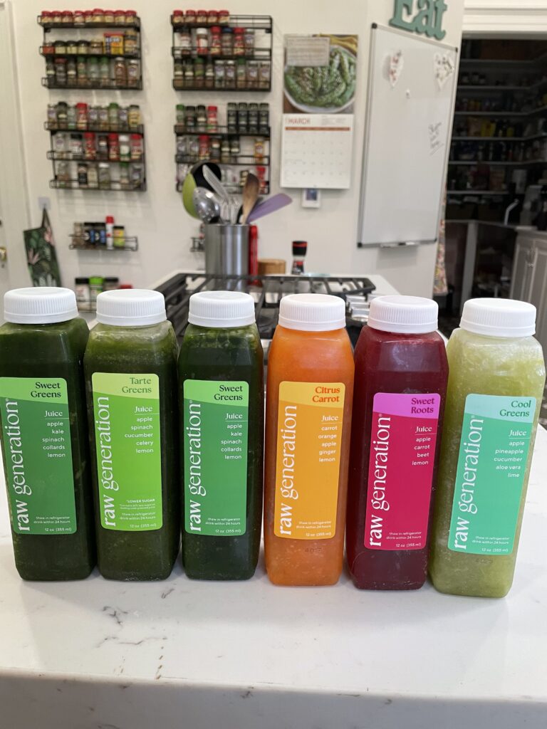 Raw Juice cleanse