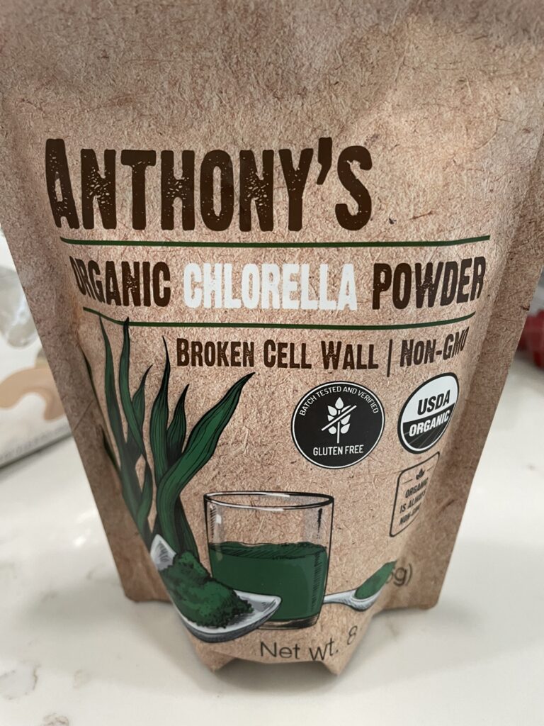 Chlorella powder